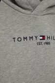 Дитячий бавовняний спортивний костюм Tommy Hilfiger колір сірий