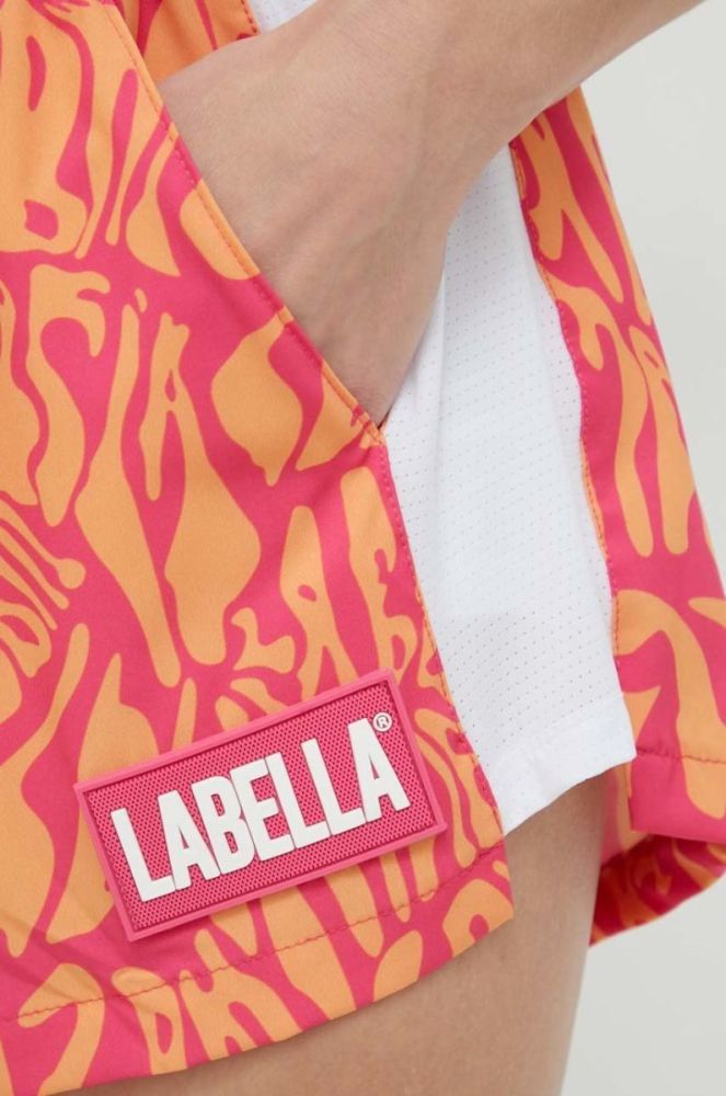 Тренувальний топ і шорти LaBellaMafia Psycle Waves жіночий колір рожевий фото 7