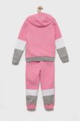 Дитячий спортивний костюм adidas Performance колір рожевий