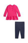 Дитячий комплект Polo Ralph Lauren колір рожевий