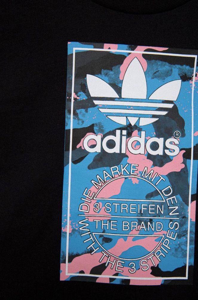 Дитячий бавовняний комплект adidas Originals колір чорний (2525902) фото 3