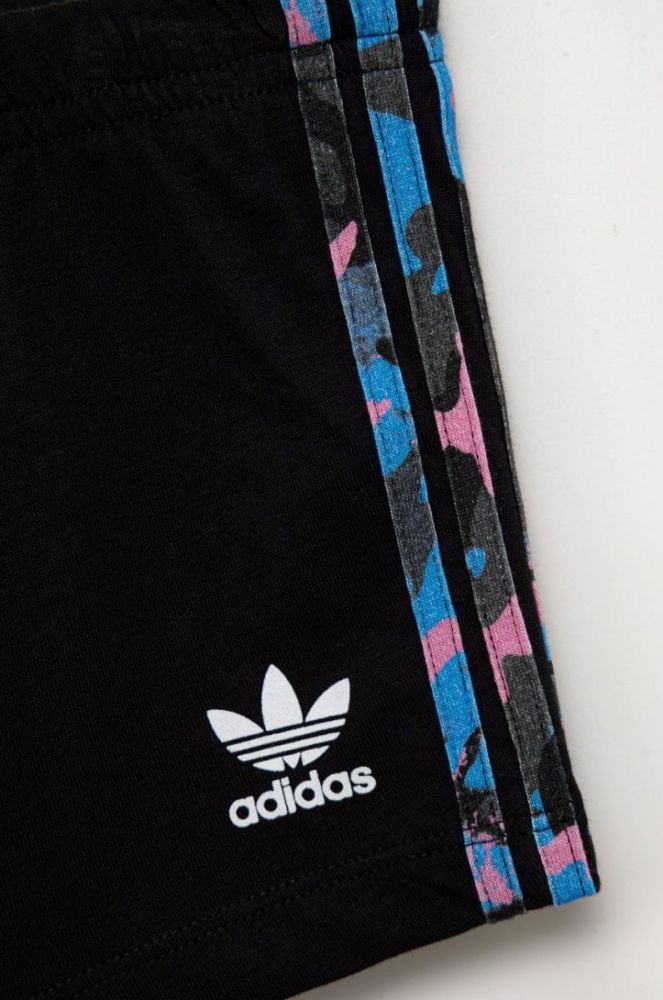 Дитячий бавовняний комплект adidas Originals колір чорний (2525902) фото 4