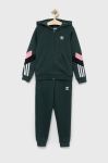 Дитячий спортивний костюм adidas Originals колір зелений (2884456)