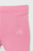 Комплект для немовлят adidas колір фіолетовий