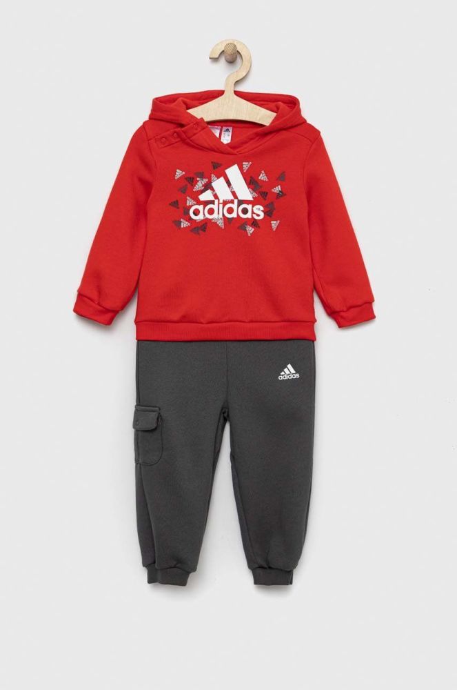 Дитячий спортивний костюм adidas колір червоний (2847442)