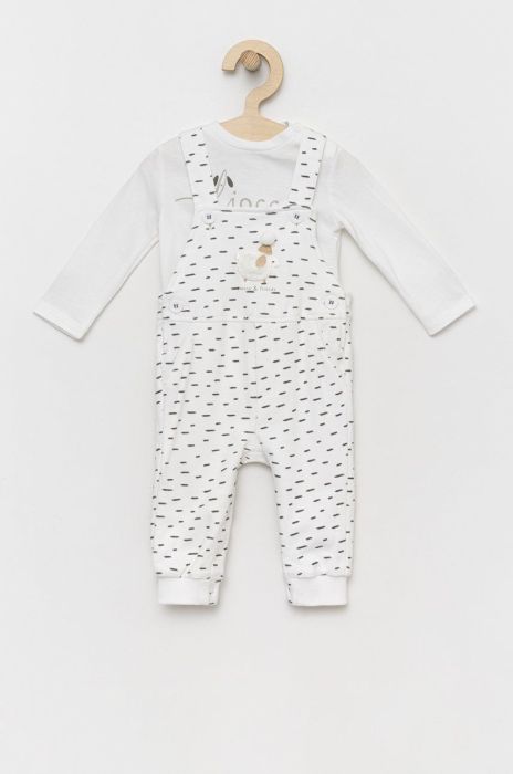 Дитячий бавовняний комплект Birba&Trybeyond колір білий (2728441)