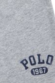 Дитяча піжама Polo Ralph Lauren колір сірий з принтом