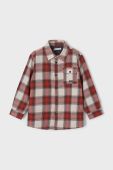Дитяча бавовняна сорочка Mayoral колір червоний