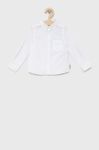 Дитяча бавовняна сорочка Guess колір білий (2740448)