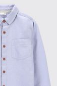 Дитяча бавовняна сорочка Coccodrillo колір блакитний (2767218)