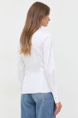 Сорочка Guess жіноча колір білий slim класичний комір (2454876)