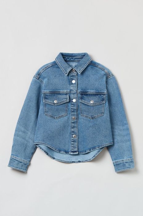 Дитяча джинсова сорочка OVS колір блакитний (2728493)