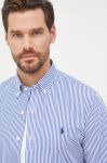 Сорочка Polo Ralph Lauren чоловіча slim комір button-down колір блакитний (2491077) Сорочка Polo Ralph Lauren чоловіча slim комір button-down колір блакитний (2491077)