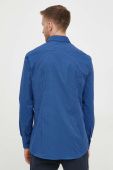 Сорочка BOSS чоловіча slim класичний комір колір блакитний (3376326)