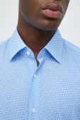 Сорочка BOSS чоловіча slim класичний комір колір блакитний (2706086)