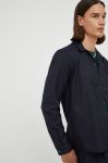Сорочка Bruuns Bazaar чоловіча колір синій regular класичний комір Сорочка Bruuns Bazaar чоловіча колір синій regular класичний комір