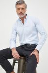 Сорочка Lindbergh чоловіча slim комір button-down колір блакитний (2643854) Сорочка Lindbergh чоловіча slim комір button-down колір блакитний (2643854)