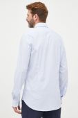 Сорочка Michael Kors чоловіча slim класичний комір колір блакитний (2535712)