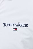 Бавовняна сорочка Tommy Jeans чоловіча колір білий regular класичний комір (2604051)