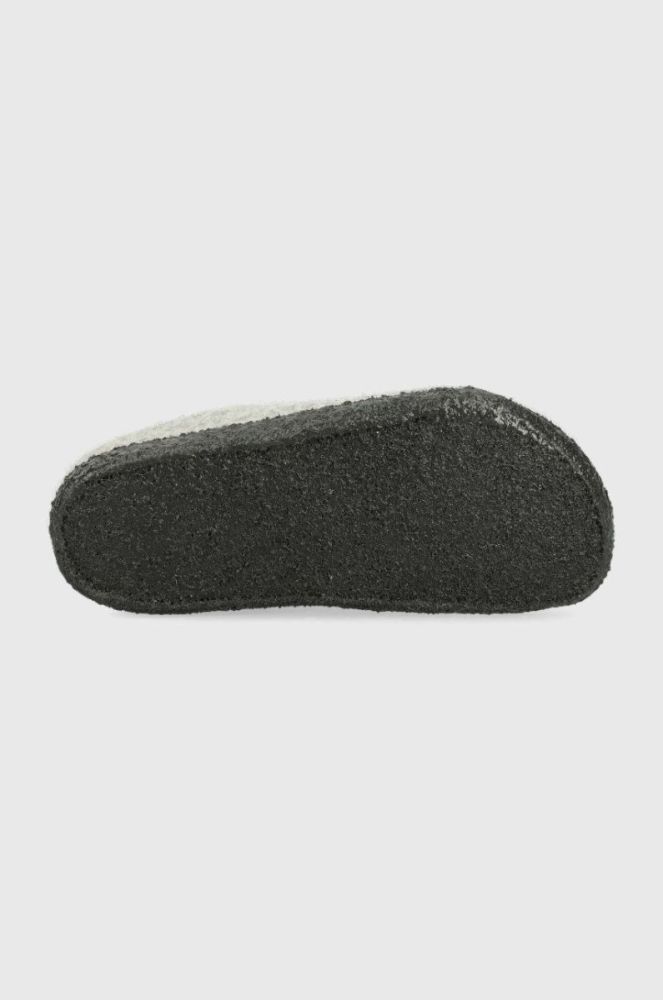 Вовняні дитячі тапочки Birkenstock колір сірий Narrow Width (2354031) фото 5