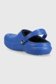 Дитячі шльопанці Crocs колір блакитний (2694363)
