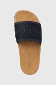 Шльопанці Tommy Hilfiger Tommy Webbing жіночі колір синій