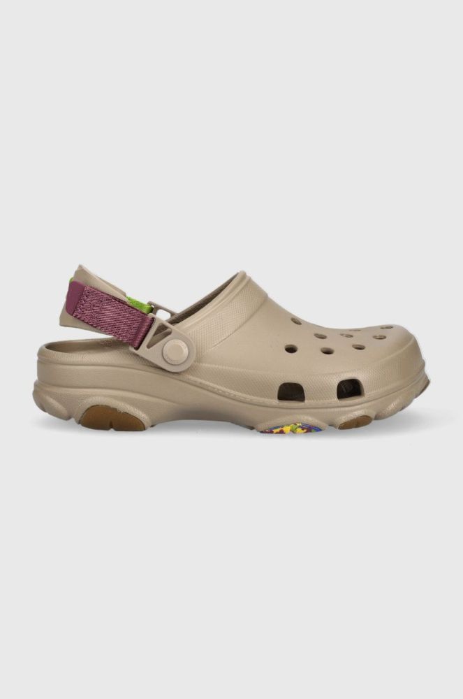 Шльопанці Crocs Classic All Terrain Clog жіночі колір коричневий 206340