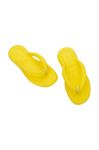 В'єтнамки Melissa Flip Flop Free Ad жіночі колір жовтий на плоскому ходу