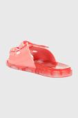 Шльопанці Melissa Wide Brave Ad жіночі колір рожевий
