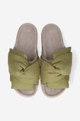 Шльопанці Inuikii Knot Lino жіночі колір зелений