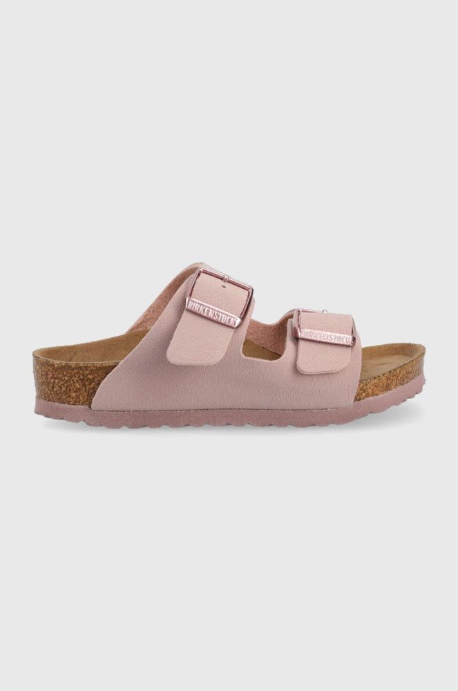 Дитячі шльопанці Birkenstock колір фіолетовий Narrow Width