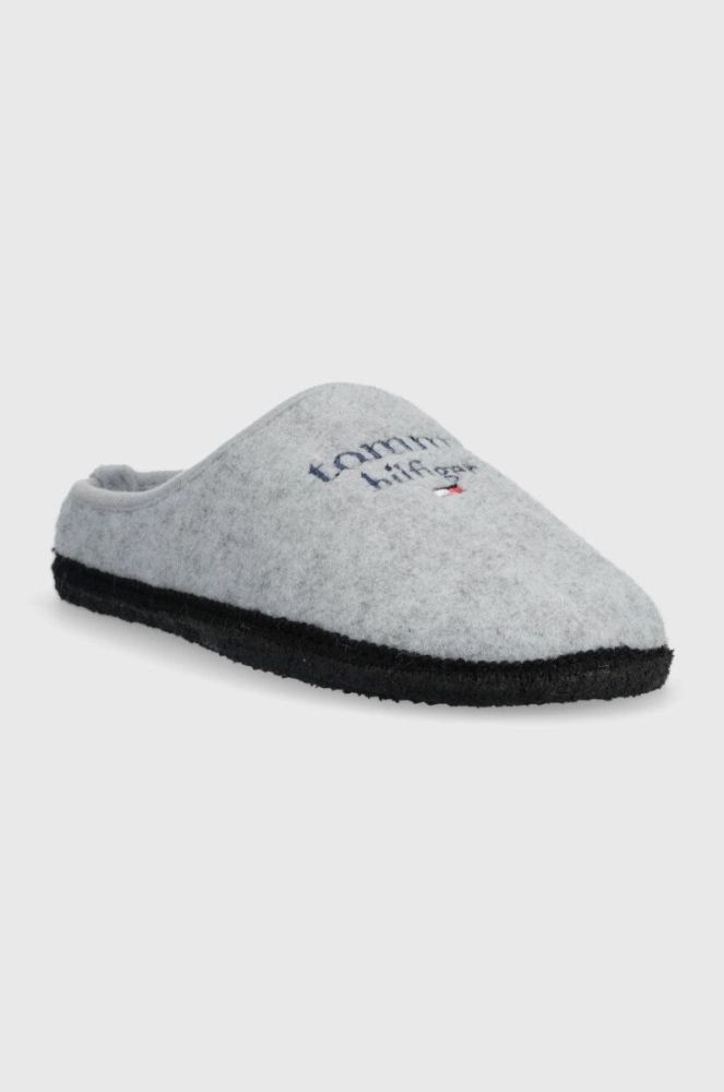 Дитячі тапочки Tommy Hilfiger колір сірий (3445131) фото 2