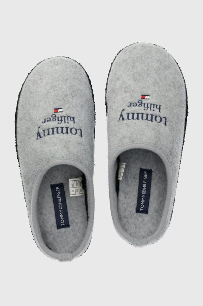 Дитячі тапочки Tommy Hilfiger колір сірий (3445131) фото 3