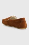Тапочки Polo Ralph Lauren Collins Bear колір коричневий RF103873