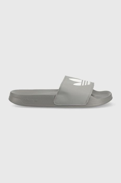 Шльопанці adidas Originals Adilette FU7592 чоловічі колір сірий FU7592-WHT/GRETHR