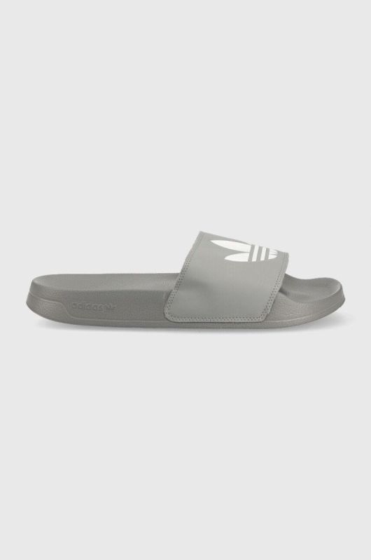 Шльопанці adidas Originals Adilette FU7592 чоловічі колір сірий FU7592-WHT/GRETHR