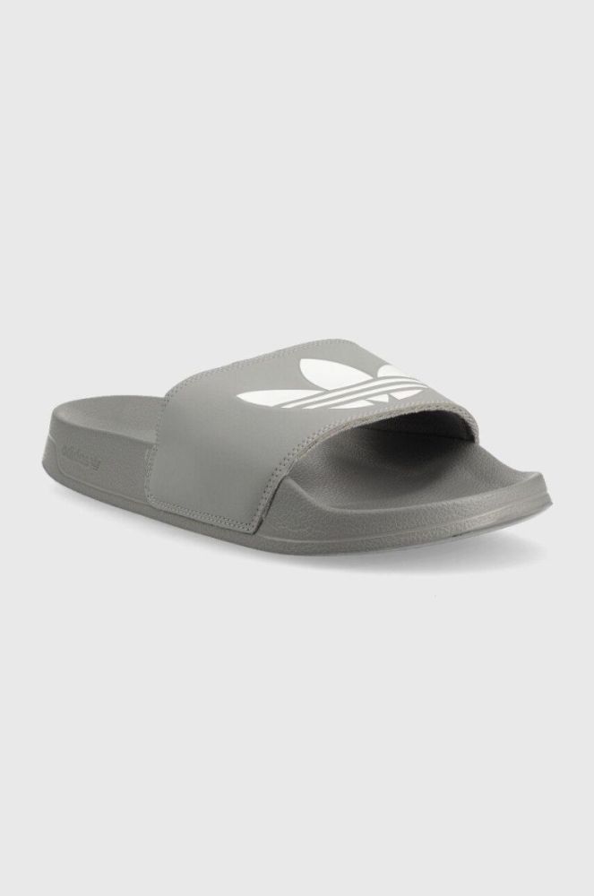 Шльопанці adidas Originals Adilette FU7592 чоловічі колір сірий FU7592-WHT/GRETHR фото 2