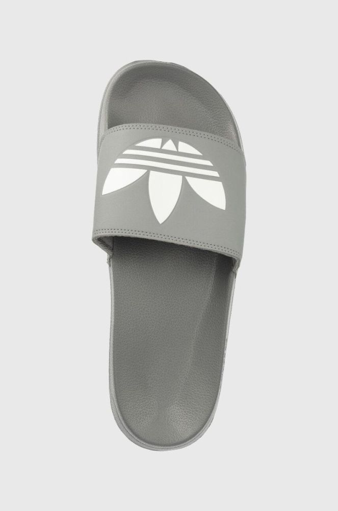 Шльопанці adidas Originals Adilette FU7592 чоловічі колір сірий FU7592-WHT/GRETHR фото 4