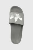 Шльопанці adidas Originals Adilette FU7592 чоловічі колір сірий FU7592-WHT/GRETHR