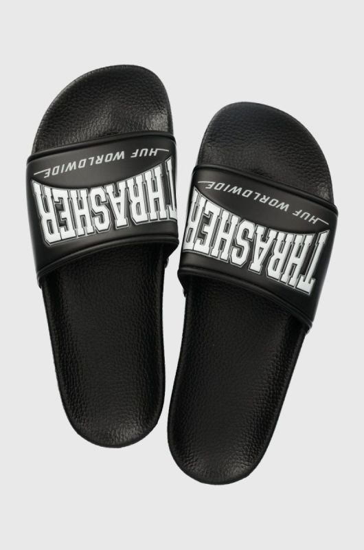 Шльопанці HUF X Trasher чоловічі колір чорний