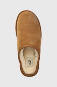 Замшеві тапочки UGG M Classic Slip-on колір коричневий