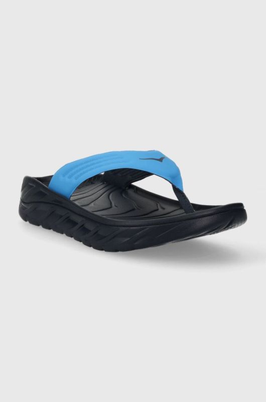 В'єтнамки Hoka One One Ora Recovery Flip чоловічі колір блакитний фото 2