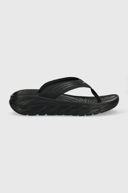 В'єтнамки Hoka Ora Recovery Flip чоловічі колір чорний