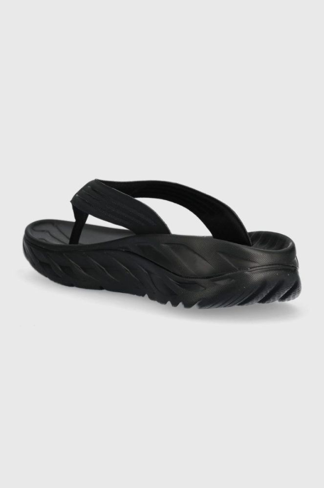 В'єтнамки Hoka Ora Recovery Flip чоловічі колір чорний фото 3