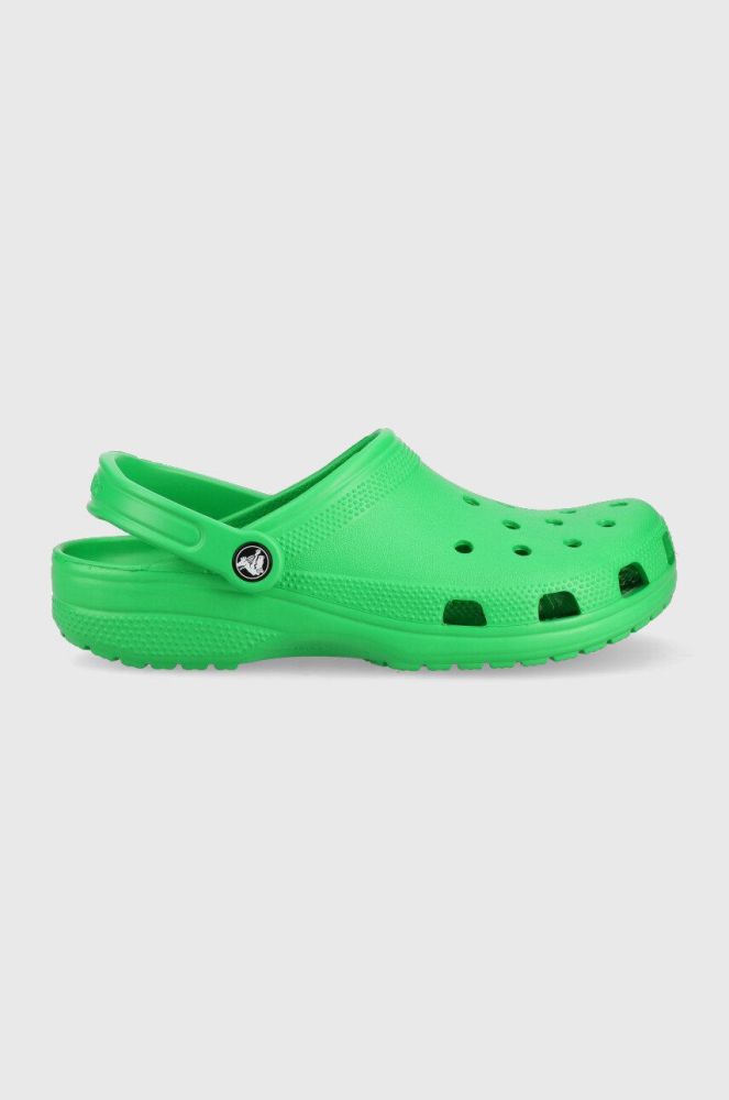 Шльопанці Crocs Classic Classic колір зелений 10001 10001.3E8-GRASS.GRN