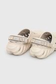 Шльопанці Crocs Echo Clog колір бежевий 207937 207937.stucco-STUCCO