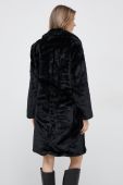 Пальто Vero Moda жіночий колір чорний перехідний