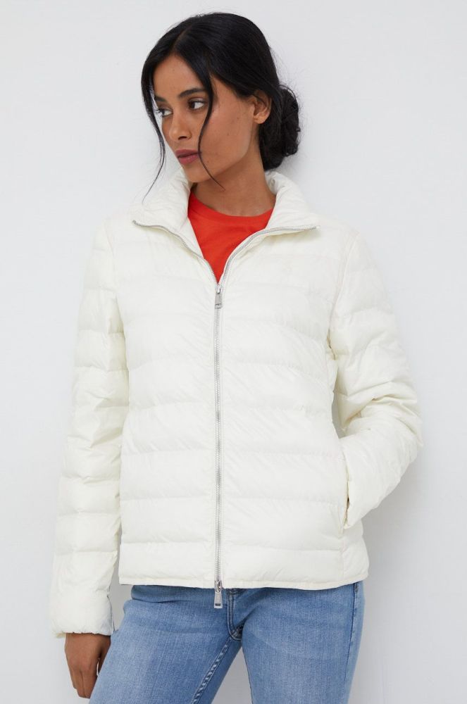 Куртка Polo Ralph Lauren жіноча колір бежевий перехідна (2564760)