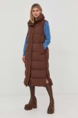 Пухова куртка Ivy Oak жіноча колір коричневий зимова