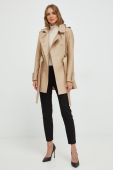 Пальто Morgan жіночий колір бежевий перехідний